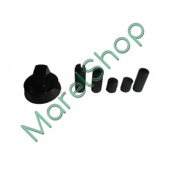 Manopola Universale Nera 5 Raccordi