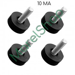 Kit 4 Piedini Universali Lavastoviglie Lavatrice 10MA