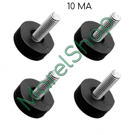 Kit 4 Piedini Universali Lavastoviglie Lavatrice 10MA