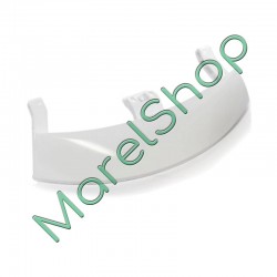 Maniglia Originale Apertura Porta Oblo' Lavatrice Smeg Vestel Whirlpool SWM107 Bianca