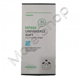 Confez. 3 Panni Universali Soft Originali Vorwerk Folletto Pulilava SP600/600S SP7 EB7 58050