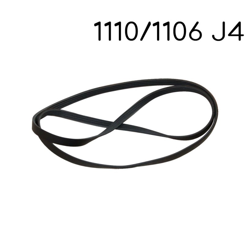 Cinghia 1110 J4/1106 Originale Hotpoint Ariston Indesit Whirlpool Lavatrice Asciugatrice