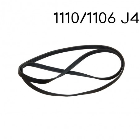 Cinghia 1110 J4/1106 Originale Hotpoint Ariston Indesit Whirlpool Lavatrice Asciugatrice