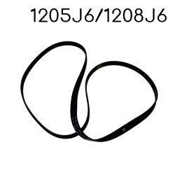 Cinghia 1205 J6/1208 J6 Lavatrice Asciugatrice