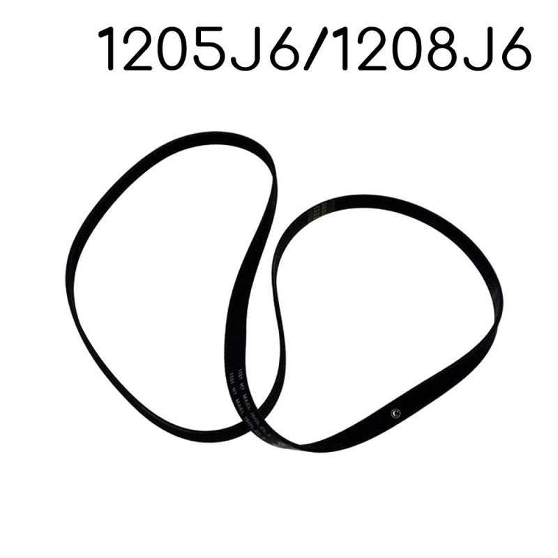 Cinghia 1205 J6/1208 J6 Lavatrice Asciugatrice