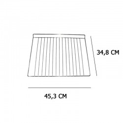 Griglia in Acciaio 453 x 348 mm per Forno Electrolux Zanussi Rex 50202748005