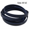 Cinghia 1266 5PJE per Lavatrice Whirlpool Ignis Bauknecht 480111104417