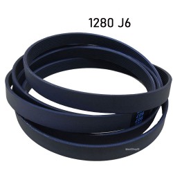 Cinghia lavatrice Whirlpool-Ignis-Bauknecht-Rex-Zanussi 1280 J6