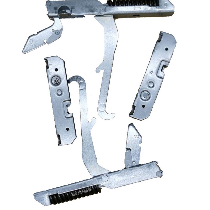 Kit Cerniere Destra + Sinistra con Portarullini per Forno Smeg Franke 691330361