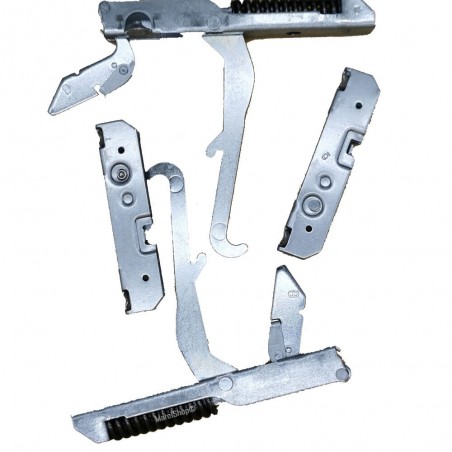 Kit Cerniere Destra + Sinistra con Portarullini per Forno Smeg Franke 691330361