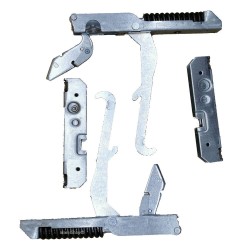 Kit Cerniere Destra + Sinistra con Portarullini per Forno Smeg Franke 691330361