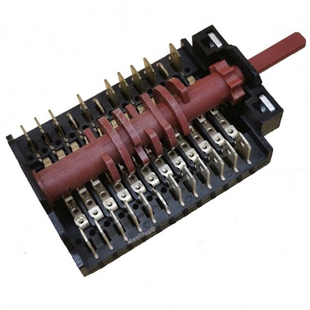 Commutatore forno per Smeg 11+9 contatti 9+0 scatti