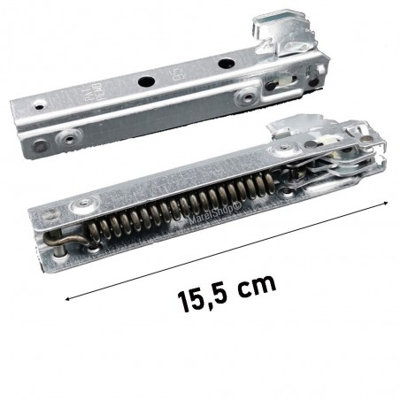 Kit 2 PZ Cerniere per Forno Nardi Porta Pesante 15,5 cm KCF3697