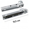 Kit 2 PZ Cerniere per Forno Nardi Porta Pesante 15,5 cm KCF3697