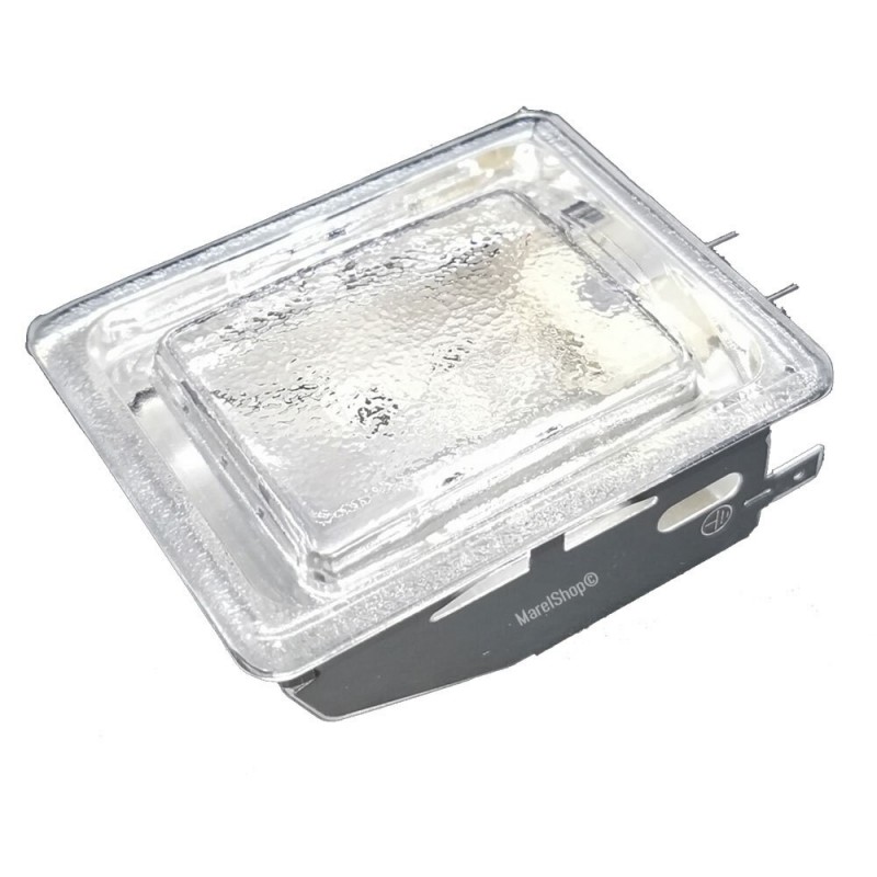 Portalampada Quadrato + Lampadina Forno Attacco G9 40W 250V LMP402UN
