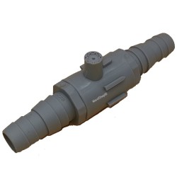 Valvola Raccordo Niples per Tubo Scarico Lavatrice Lavastoviglie con Sfiato Universale AV0208