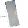 Filtro Metallico in Alluminio per Cappa Elica 458 x 177 x 9 mm GF03FC
