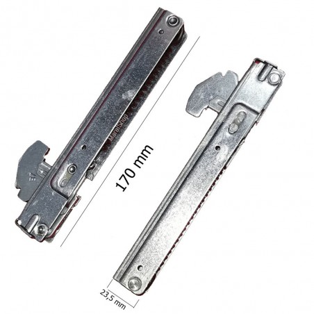 Kit Cerniere per Forno Nardi 170 x 23,5 mm KCF3694