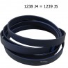 Cinghia lavatrice Whirlpool-Ignis-Bauknecht 1238 J4 / 1239 J5 481235818215