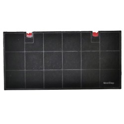 Filtro in Carbone 435 x 216 H 28 mm Type Mod 150 per Cappa Elica F00171/S