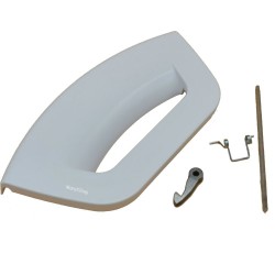 Maniglia oblò bianca polar per lavatrice Indesit - Ariston