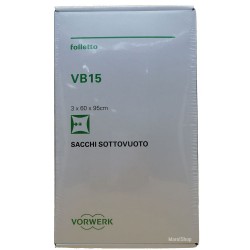 Confez. 3 Sacchi Sottovuoto 60x95 Originali Vorwerk