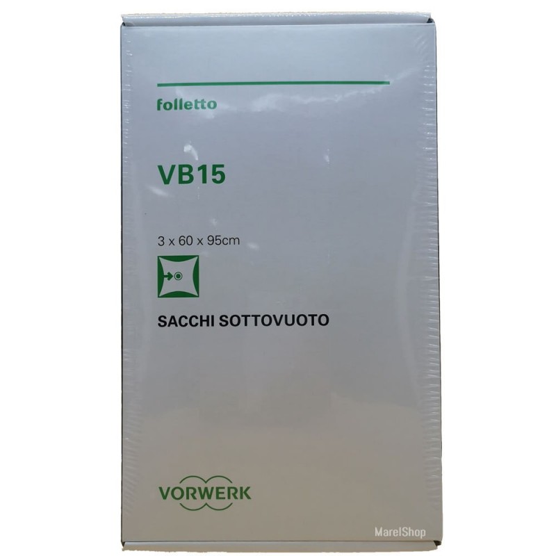 Confez. 3 Sacchi Sottovuoto 60x95 Originali Vorwerk