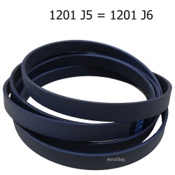 Cinghia per Lavatrice Indesit - Ariston 1201 J5 5PJE C00609833