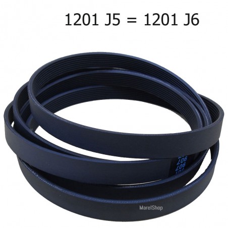 Cinghia per Lavatrice Indesit - Ariston 1201 J5 5PJE C00609833