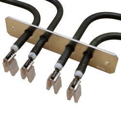 Resistenza Doppia Base 1500+750W 29x32 cm per Forno Star Ariston Indesit C00052297