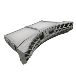 Filtro Filacci per Asciugatrice LG 383EEL3003D 383EEL3003J 550 x 275 x 190 mm AGM75510732