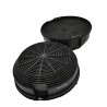 Coppia Filtri in Carbone per Cappa Elica Missy Certosa Box In Standard Altezza 5 cm Diametro 14,5 cm F00479