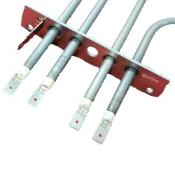 Resistenza Superiore Cielo 1000 + 1700W 390 x 385 mm per Forno Smeg 806890661