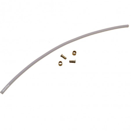 Kit Tubo Teflon 31 cm con Boccole e Raccordi di Ottone Diametro 4 x 6 mm per Macchine da Caffè Espresso 15501012