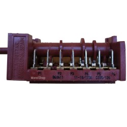Commutatore per Forno Nardi Gottak 5 + 0 Posizioni 7 + 7 Contatti 860611