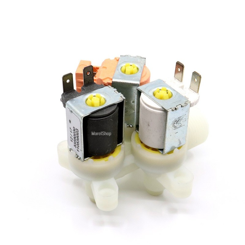 Elettrovalvola 3 Vie 90 Gradi per Lavatrice Rex Electrolux AEG Zanussi 4071360194