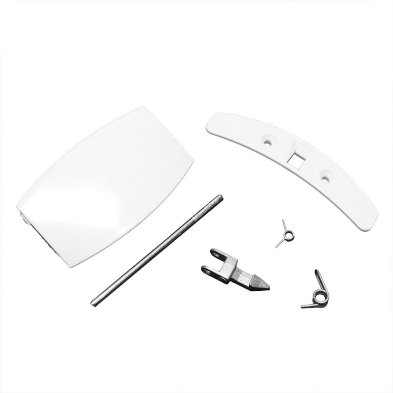 Maniglia Maniglietta Leva Apertura Oblò Completa per Lavatrice Electrolux Zanussi Rex 4055087003