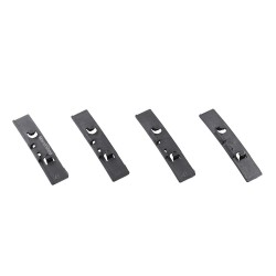 Staffa Tampone Blocco Cuscinetto Kit 4 PZ per Asciugatrice Ariston Indesit C00255284