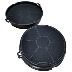 Confezione due filtri cappa Faber type EFF73 h36mm Ø 190