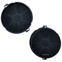 Confezione due filtri cappa Faber type EFF73 h36mm Ø 190