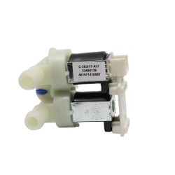 Elettrovalvola 2 Vie 180° con Morsettiera per Lavatrice Whirlpool Ignis Bauknecht  480111100199