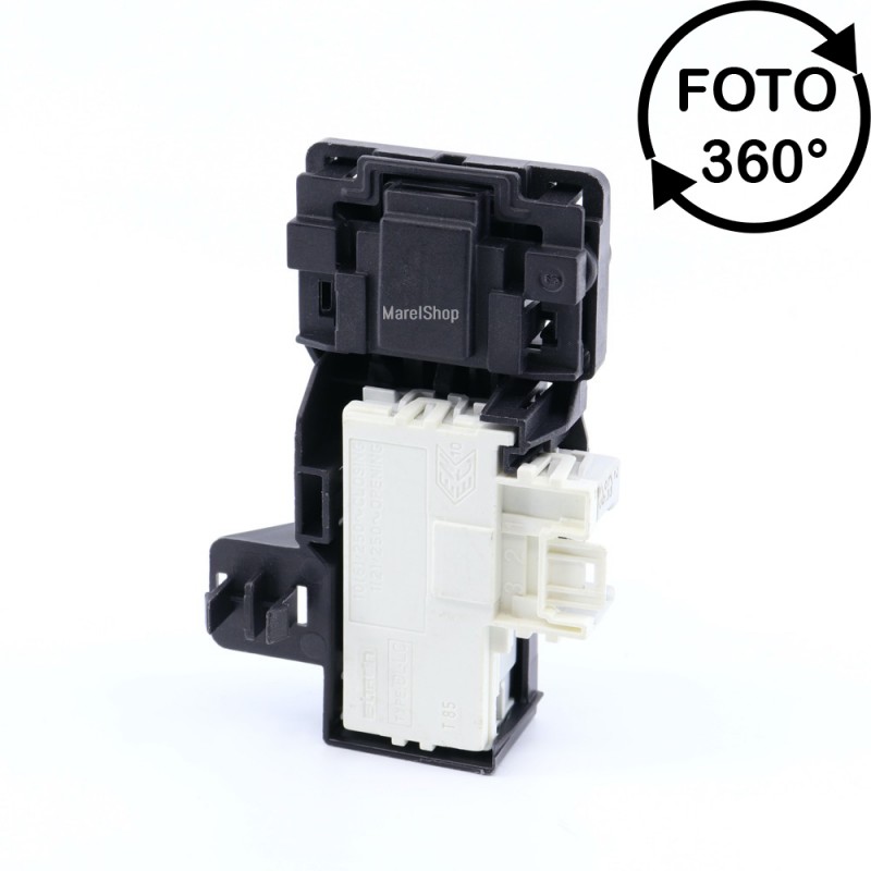 Elettroserratura Porta Tre Contatti per Lavatrice Whirlpool Ignis Bauknecht 480111101392