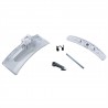Maniglia Oblò Kit Completo Molla Gancio Spinotto e Mostrina per Lavatrice Electrolux Zanussi Rex 50292022006