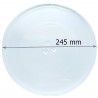 Piatto Girevole in Vetro per Forno Microonde Diametro 245mm Z559