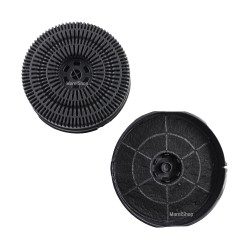 Coppia filtri in carbone cappa Bosch-Siemens Elica Whirlpool