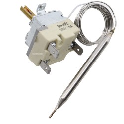 Termostato Regolabile Universale con Manopola da 0 a 85° Temperatura Minima di Rilevazione 30° E501