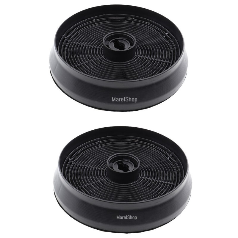 Filtri in carbone 2 Pezzi per Cappa Tecnowind Altezza 30 mm Diametro 146 mm MOD J ACK62259