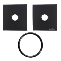 Kit Manutenzione 2 Spessori più Guarnizione Chiusura Tamburo per Macchina da Caffè Frog Didiesse FR032