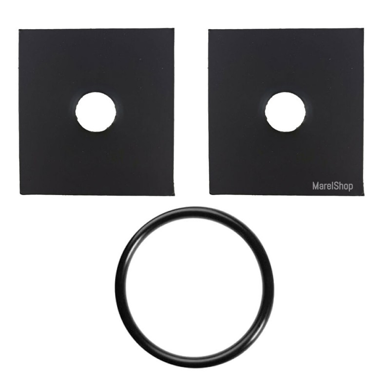 Kit Manutenzione 2 Spessori più Guarnizione Chiusura Tamburo per Macchina da Caffè Frog Didiesse FR032