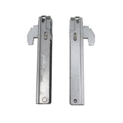 Kit Due Pezzi Cerniera 17 x 2,5 cm Porta Leggera per Forno Whirlpool Franke KCF6910